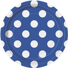* Blue Polkadots