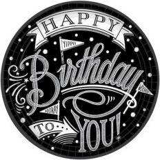 * Chalkboard Birthday
