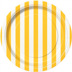 * Yellow and White Striped