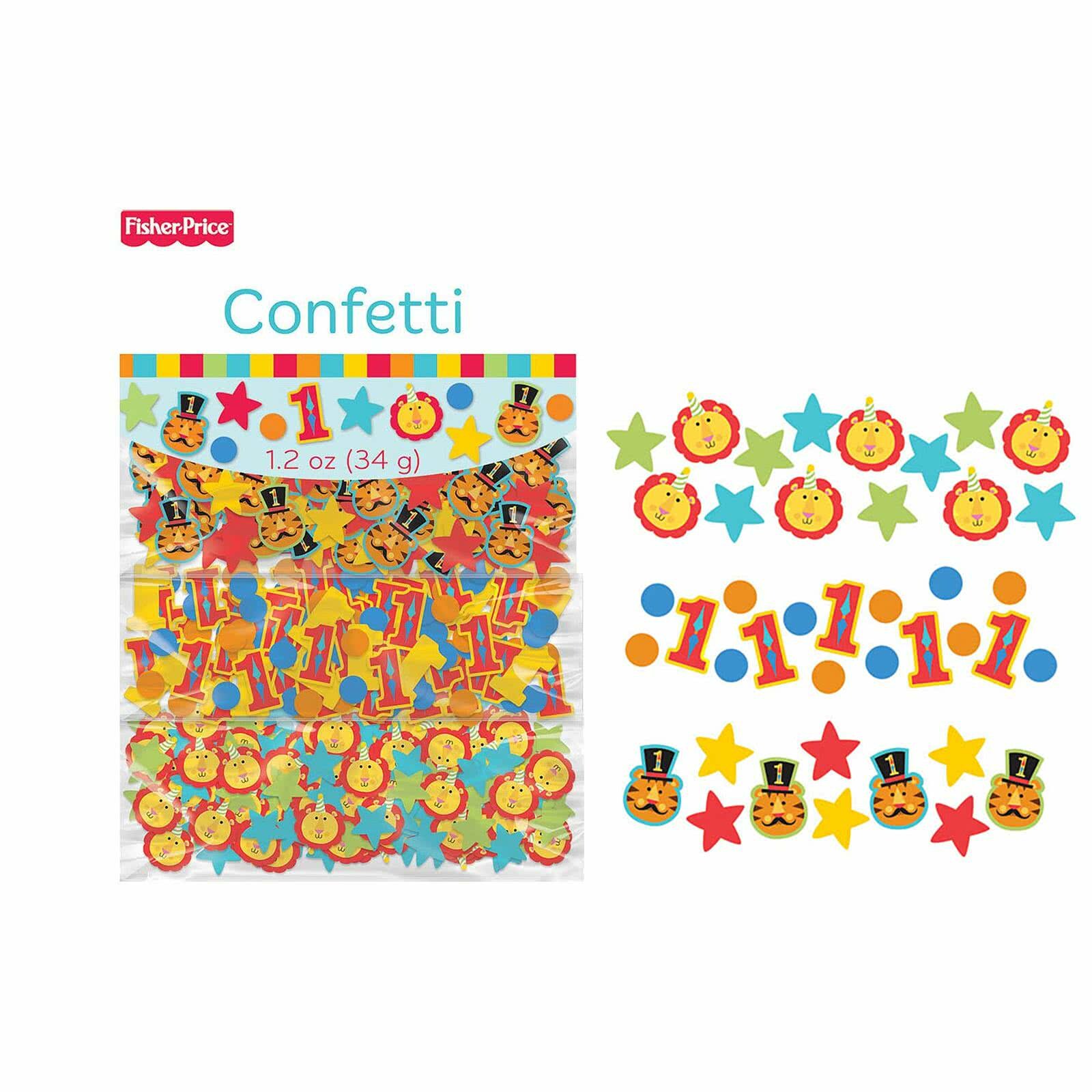1st Birthday Circus Confetti/Table Scatters