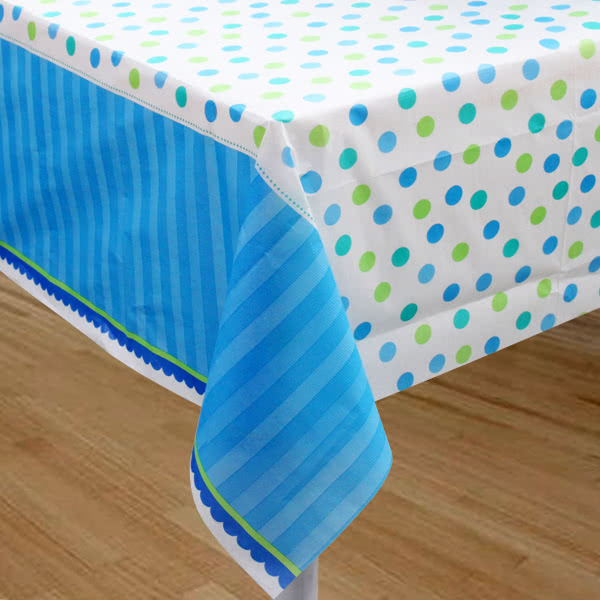Sweet Lil Cupcake Boy Paper Tablecloth