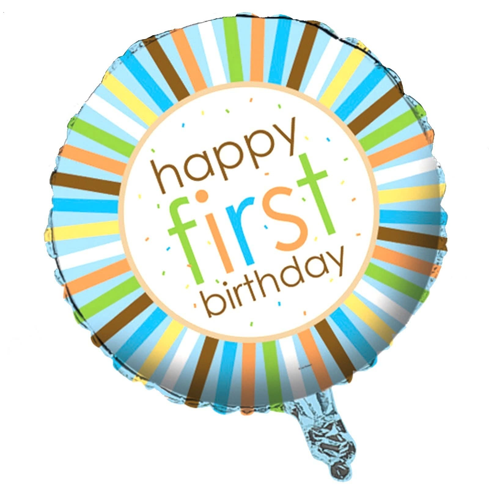 Sweet At One Boy Helium Balloon
