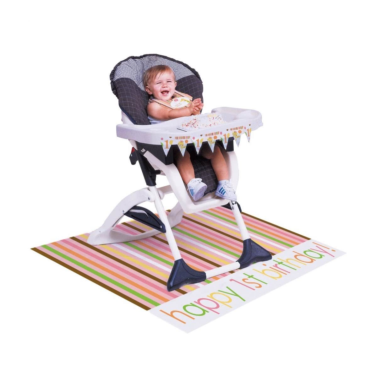 Sweet At One Girl High Chair Decoration Kit