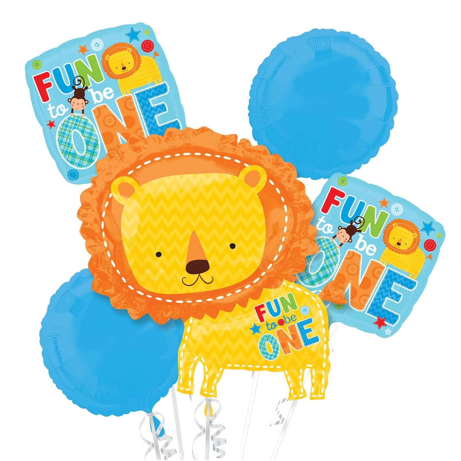 One Wild Boy Helium Balloon Bouquet