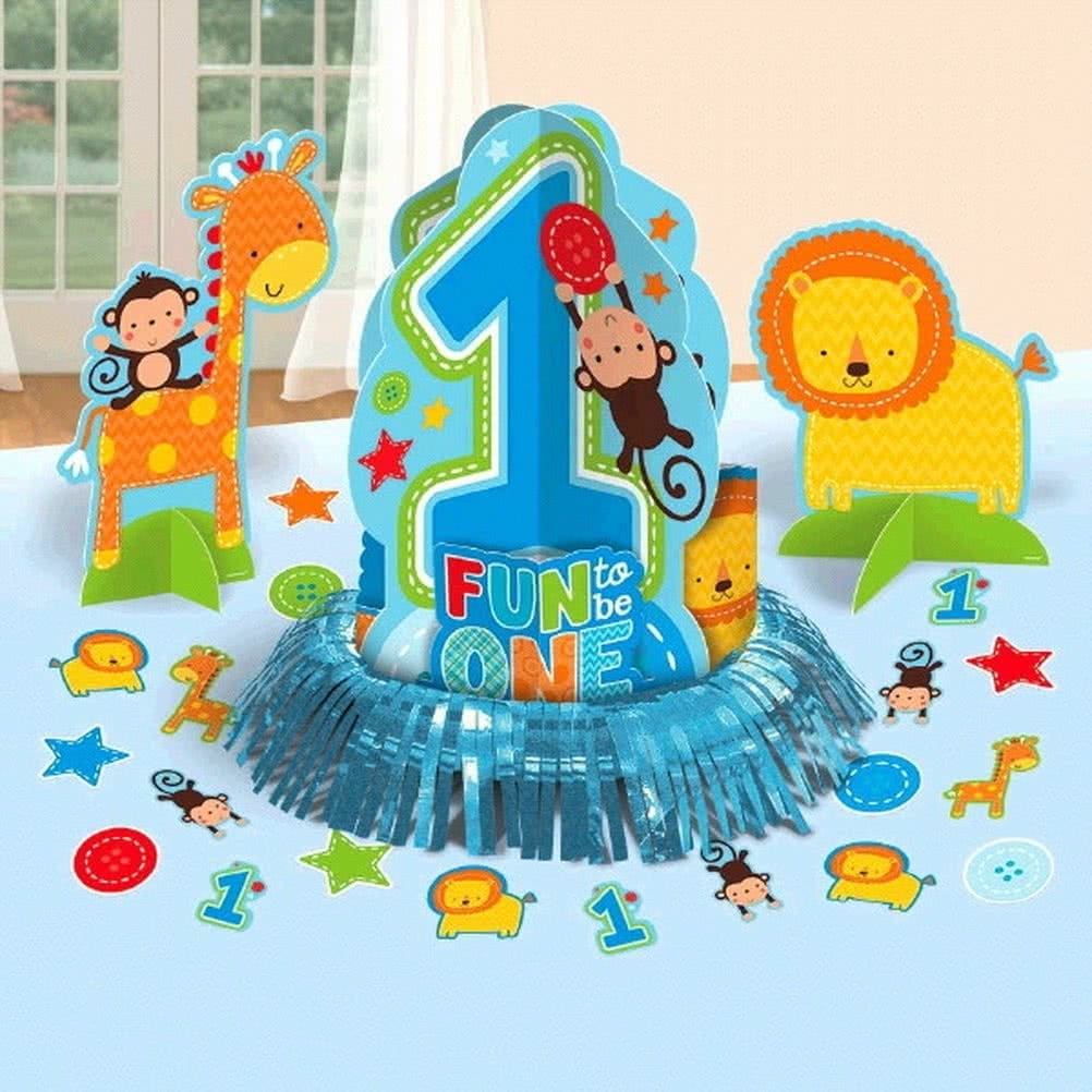 One Wild Boy Table Decorating Kit