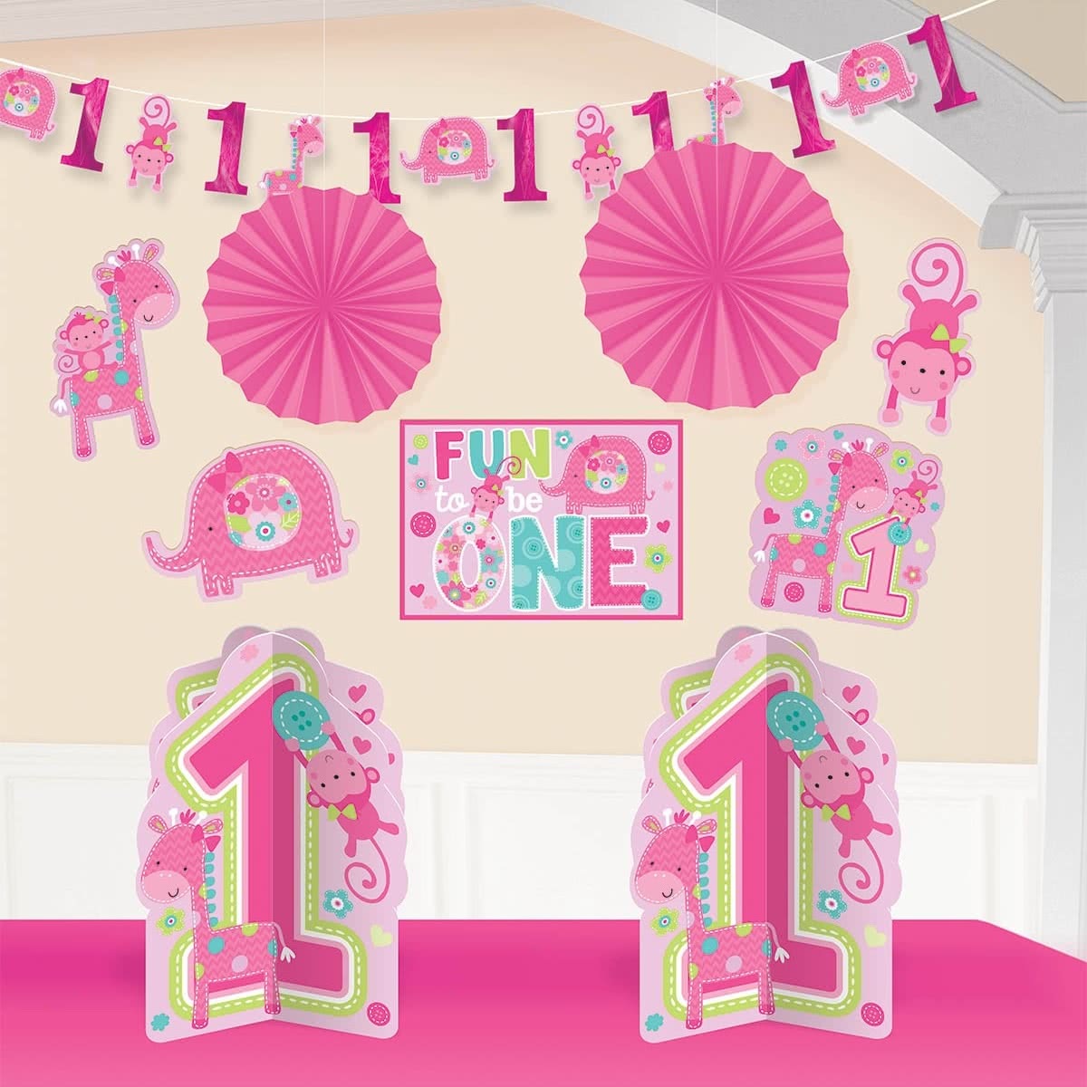 One Wild Girl Room Decorating Kit