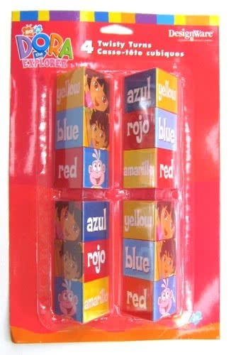 Dora The Explorer Twisty Turns (Pack of 4)