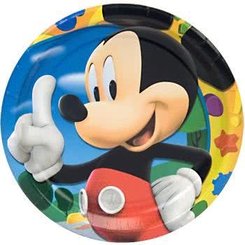 Mickey Mouse Clubhouse Small Paper Plates (Pack of 8)