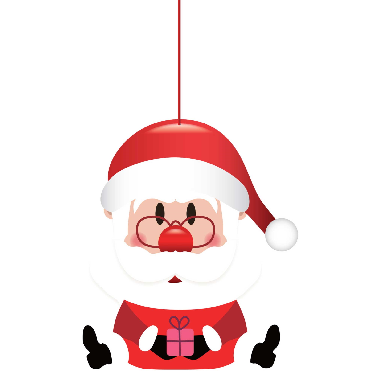 Santa Hanging Door Decoration
