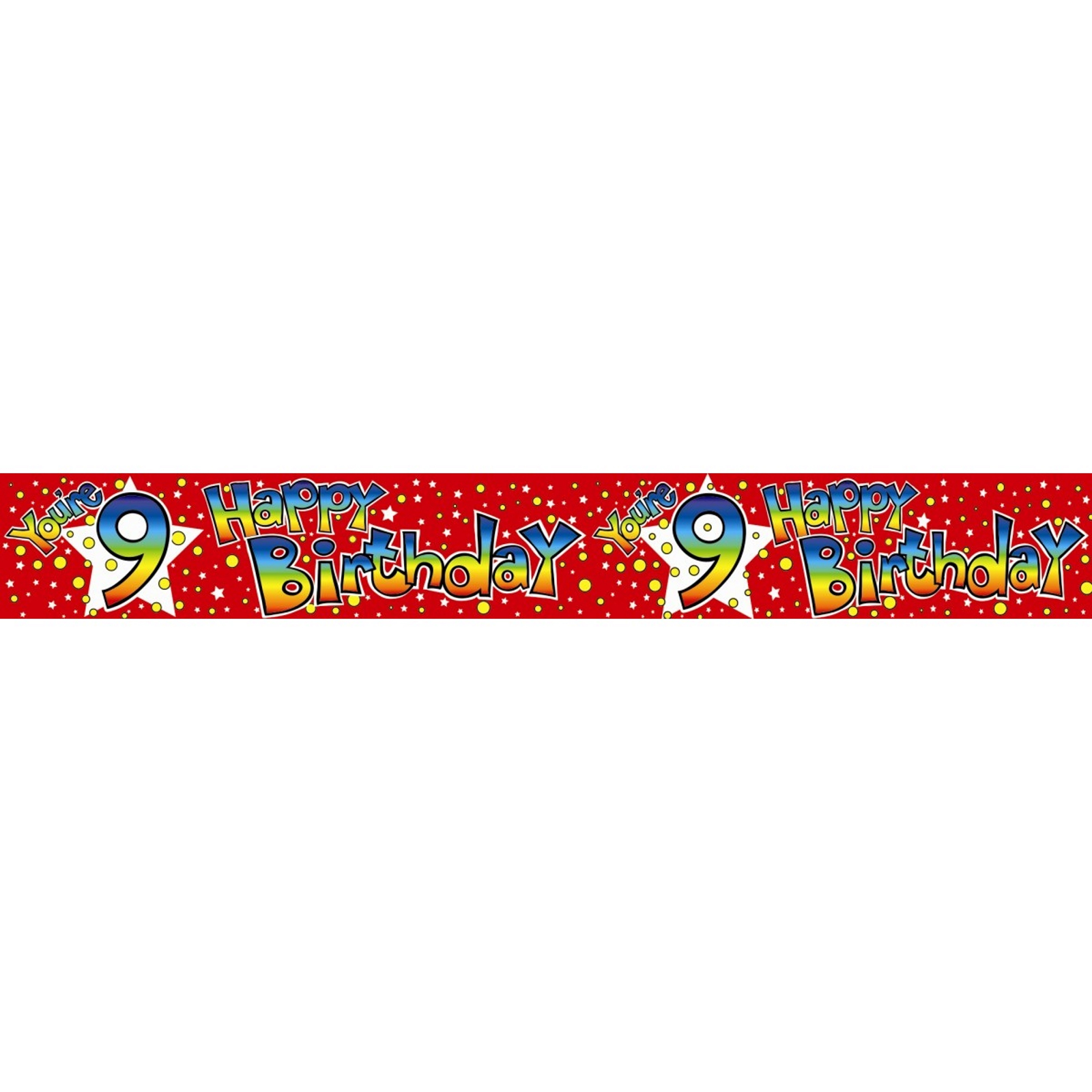 You're 9 Banner 2.6m