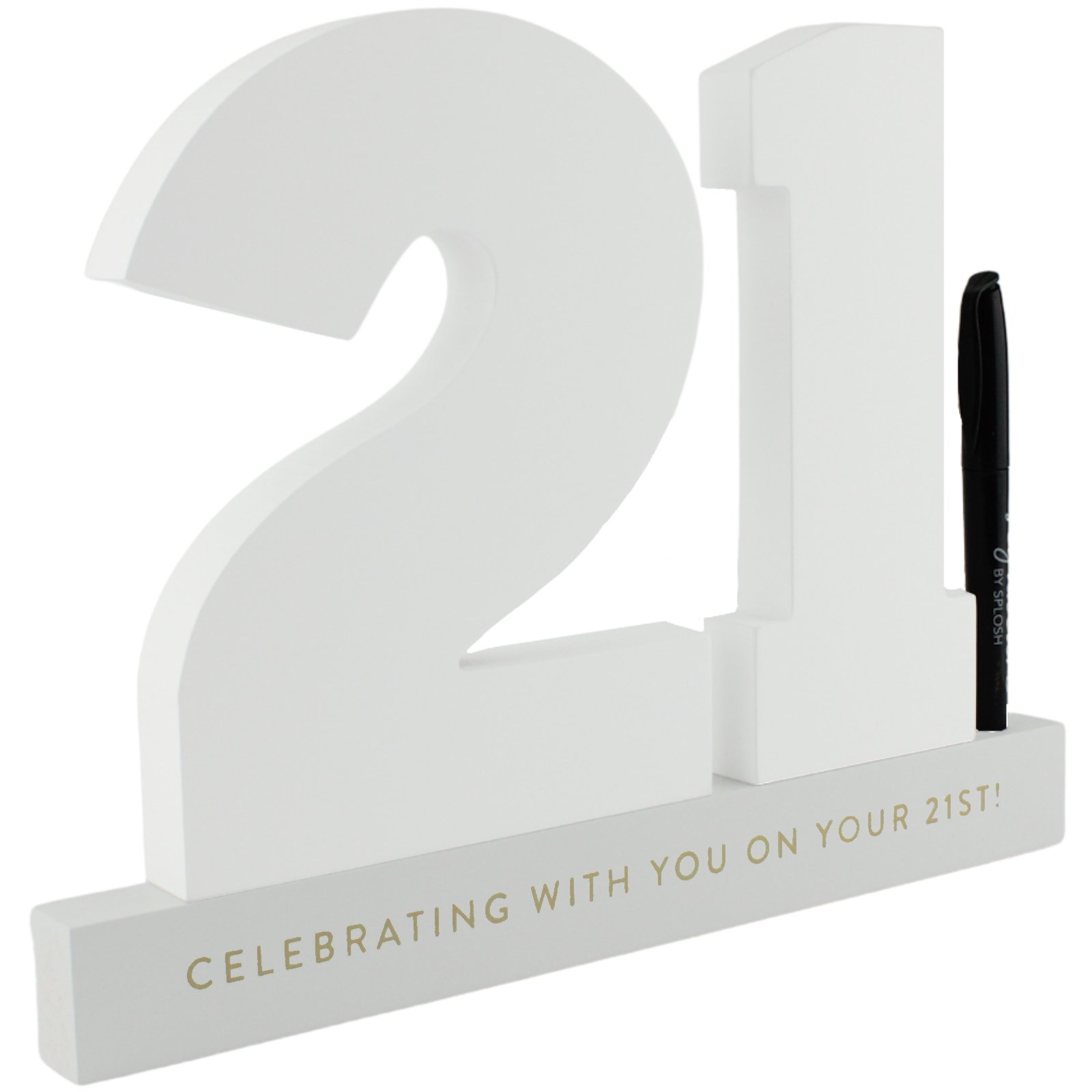 21st Birthday Signature Number
