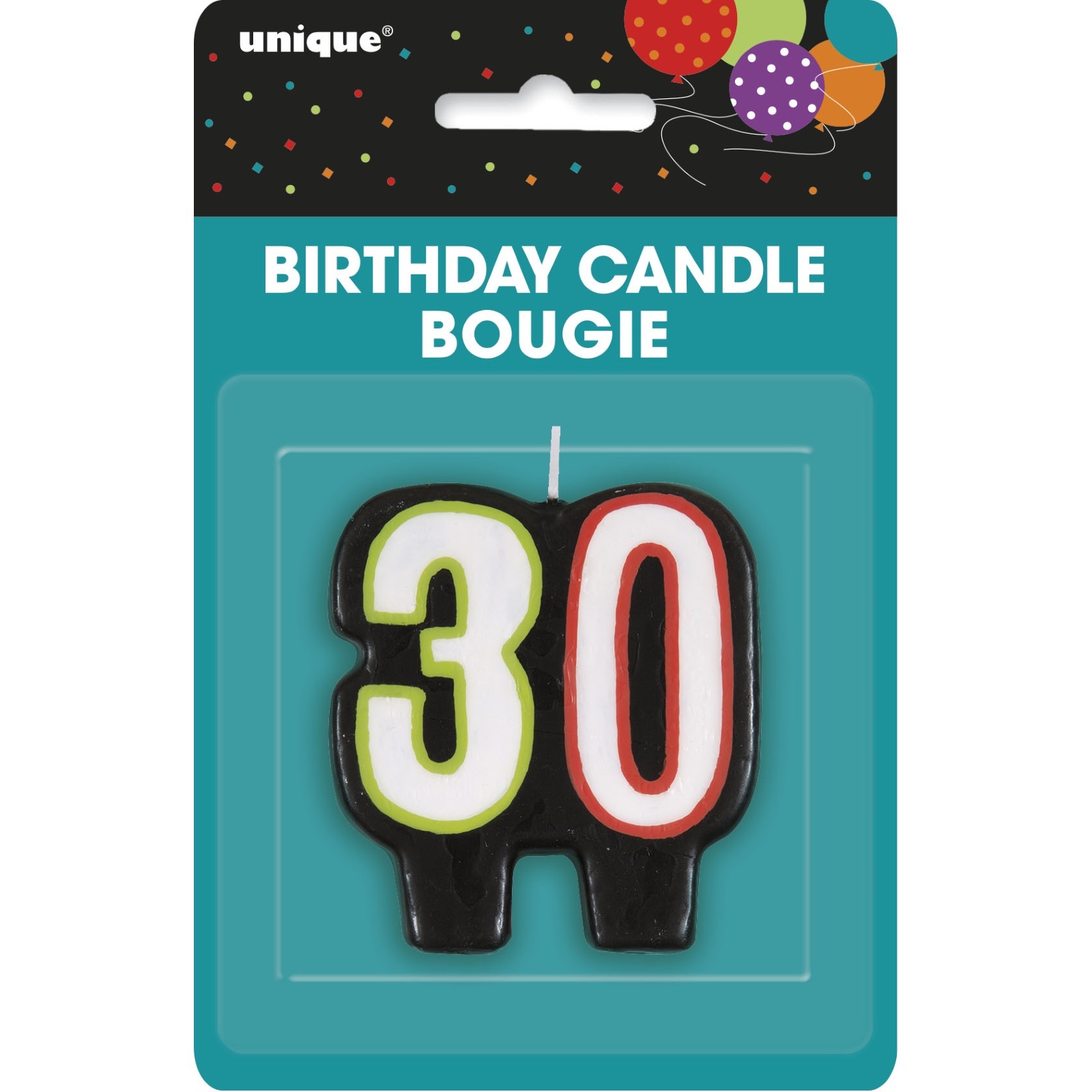 Birthday Cheer 30th Birthday Candle