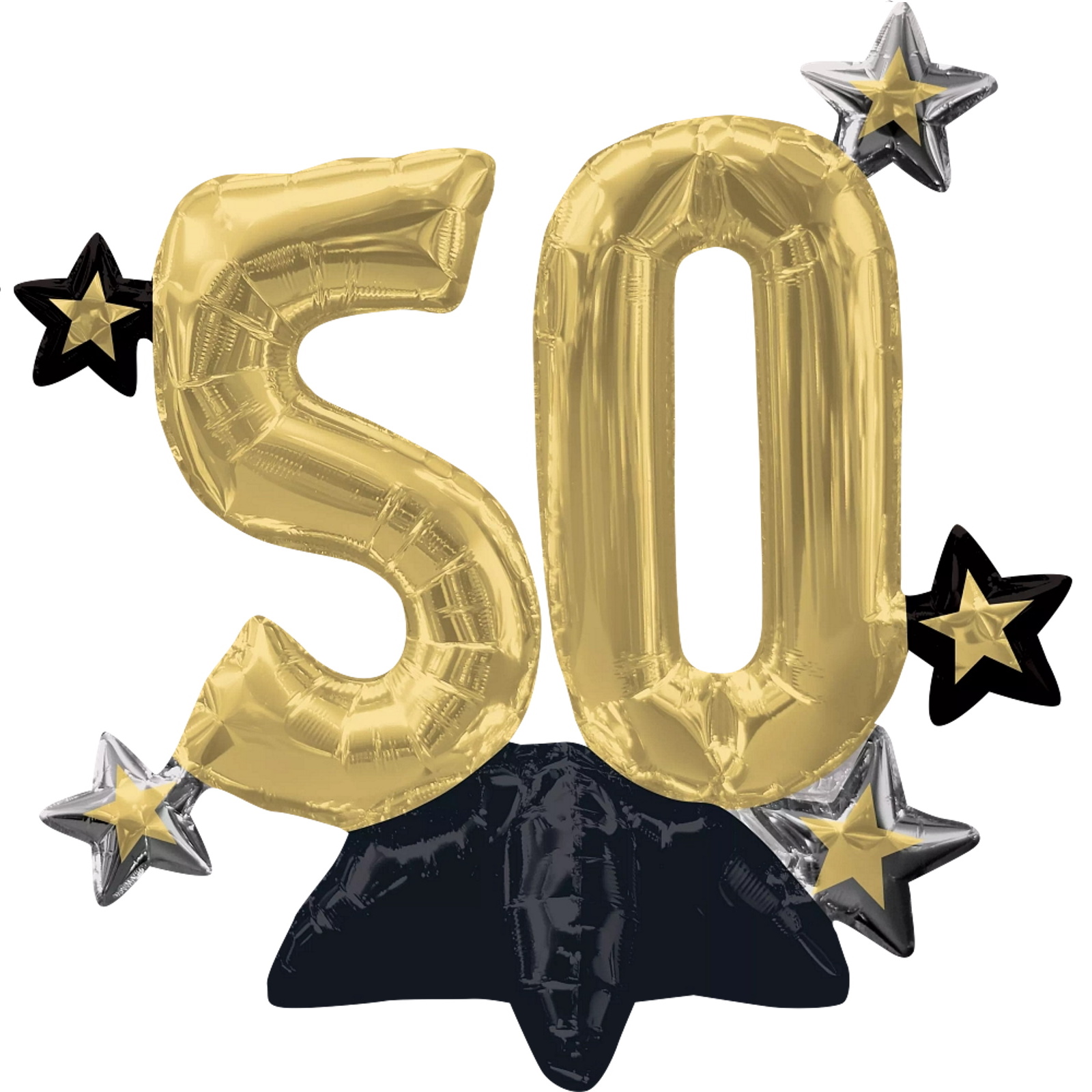 Celebrate 50 Air Fill Foil Balloon 53cm