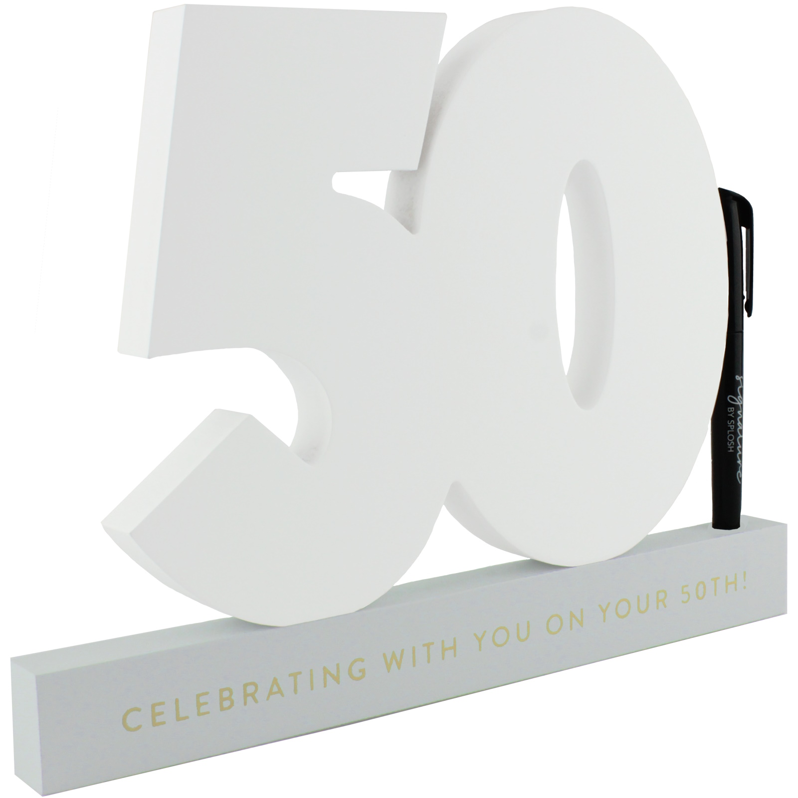 50th Birthday Signature Number