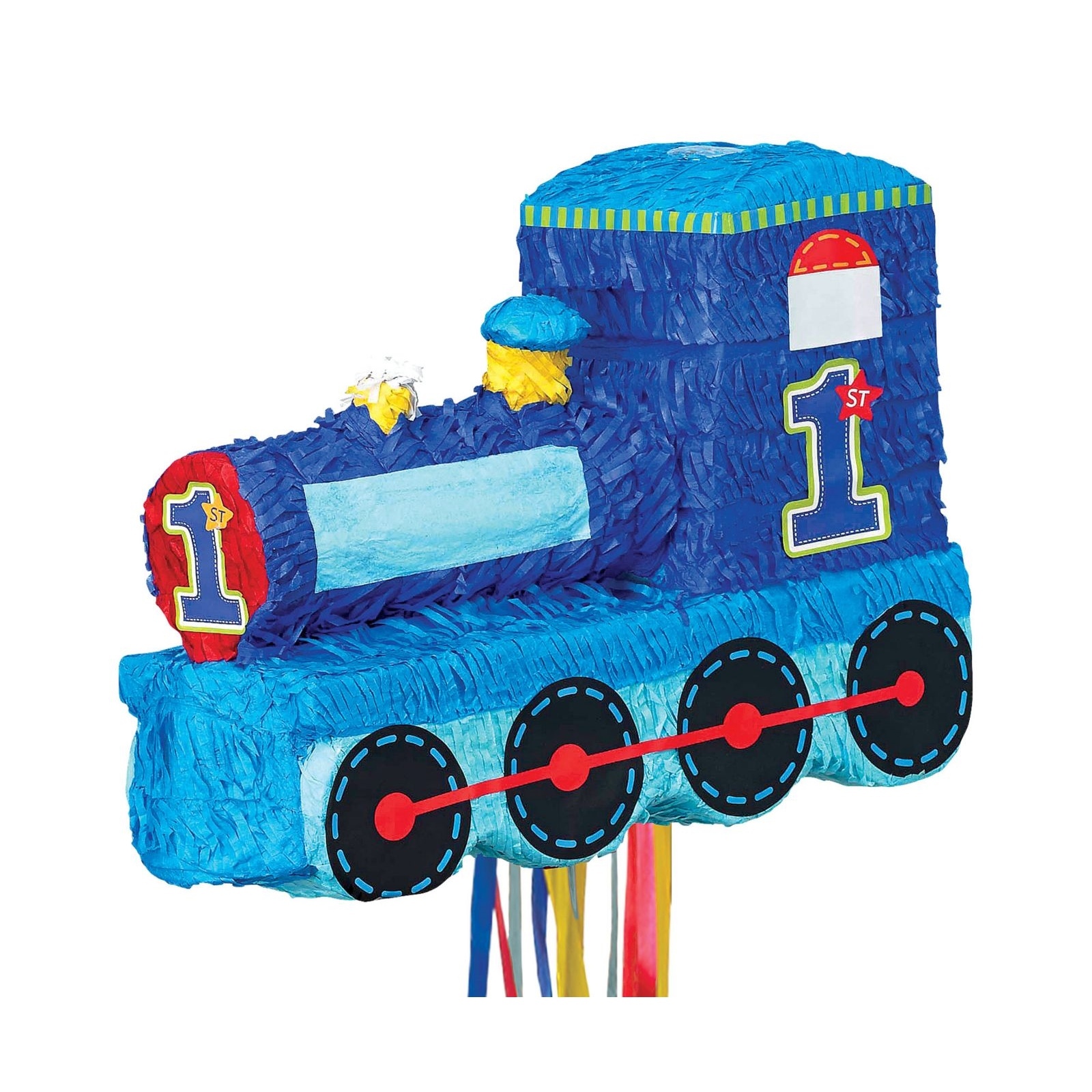 All Aboard Boy 1st Birthday Train Pinata *Damaged*