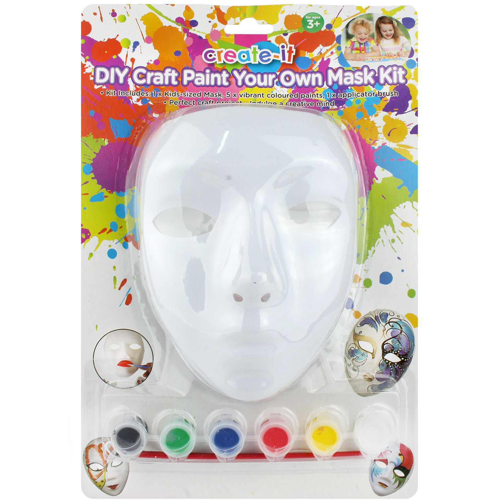 Paint Your Own Mask Kit