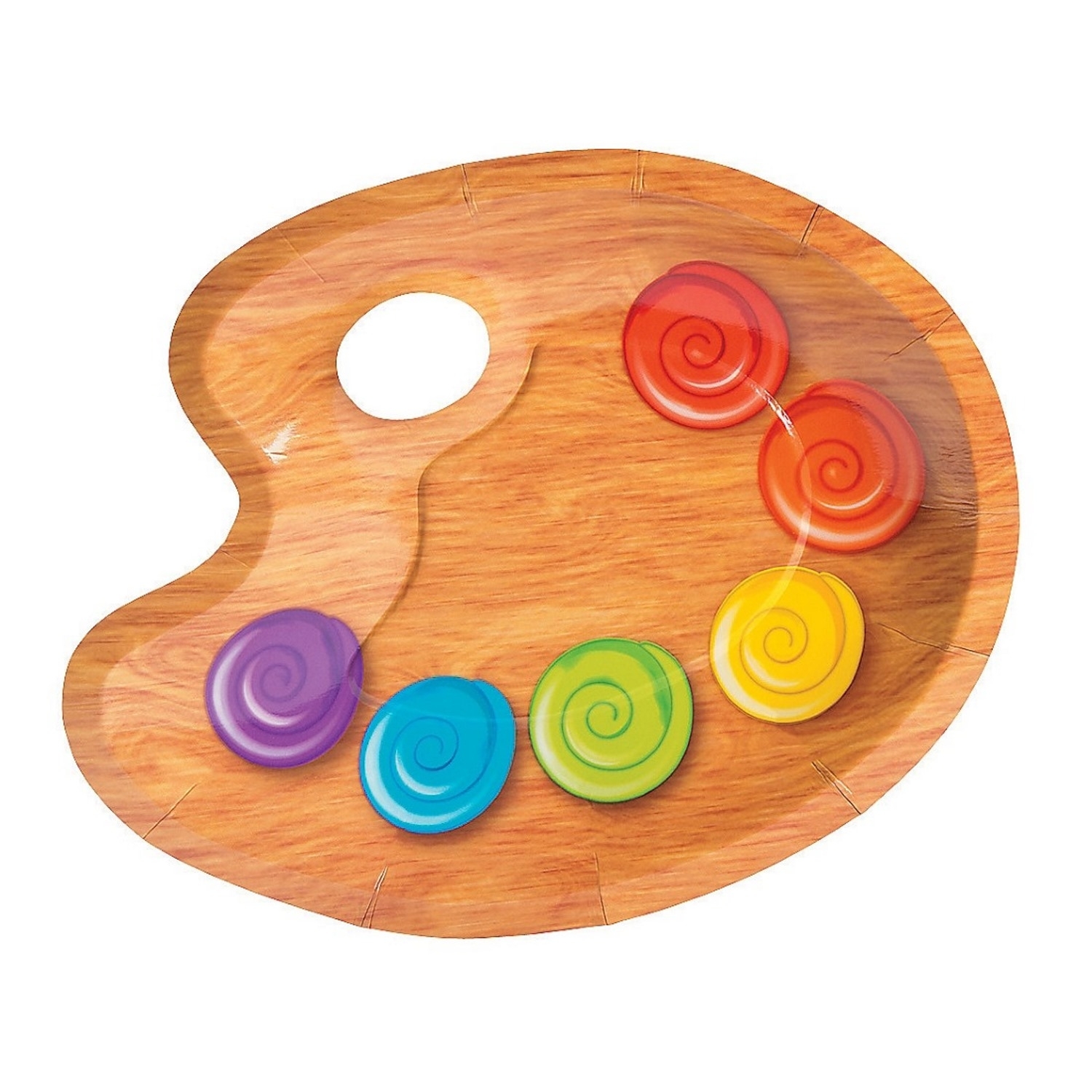 Little Artist Party Small Paper Plates (Pack of 8)