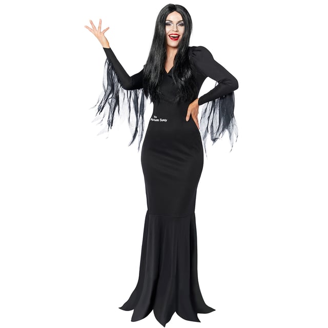 The Addams Family Morticia Women's Plus Size Costume 18-20 - Discount Party  Supplies