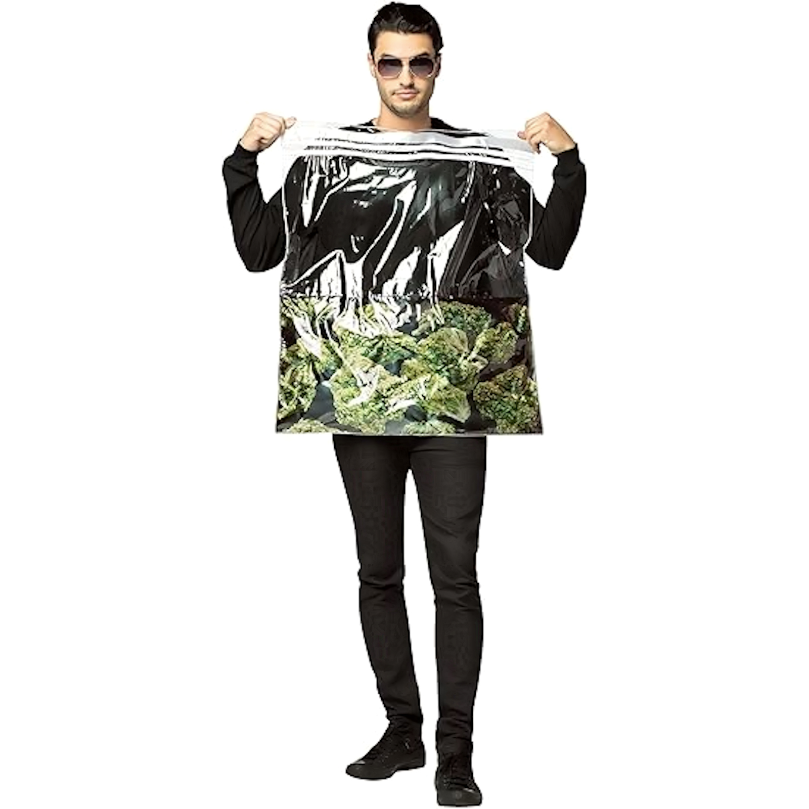Adult Bag of Weed Costume One Size