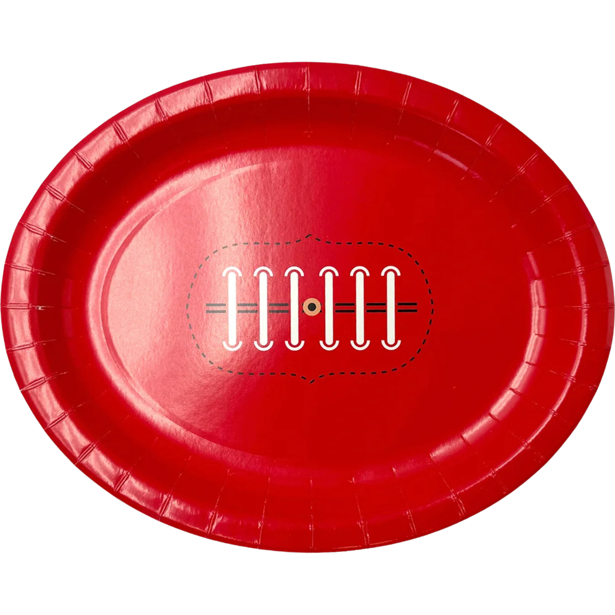 Footy Large Paper Plates (Pack of 8) 