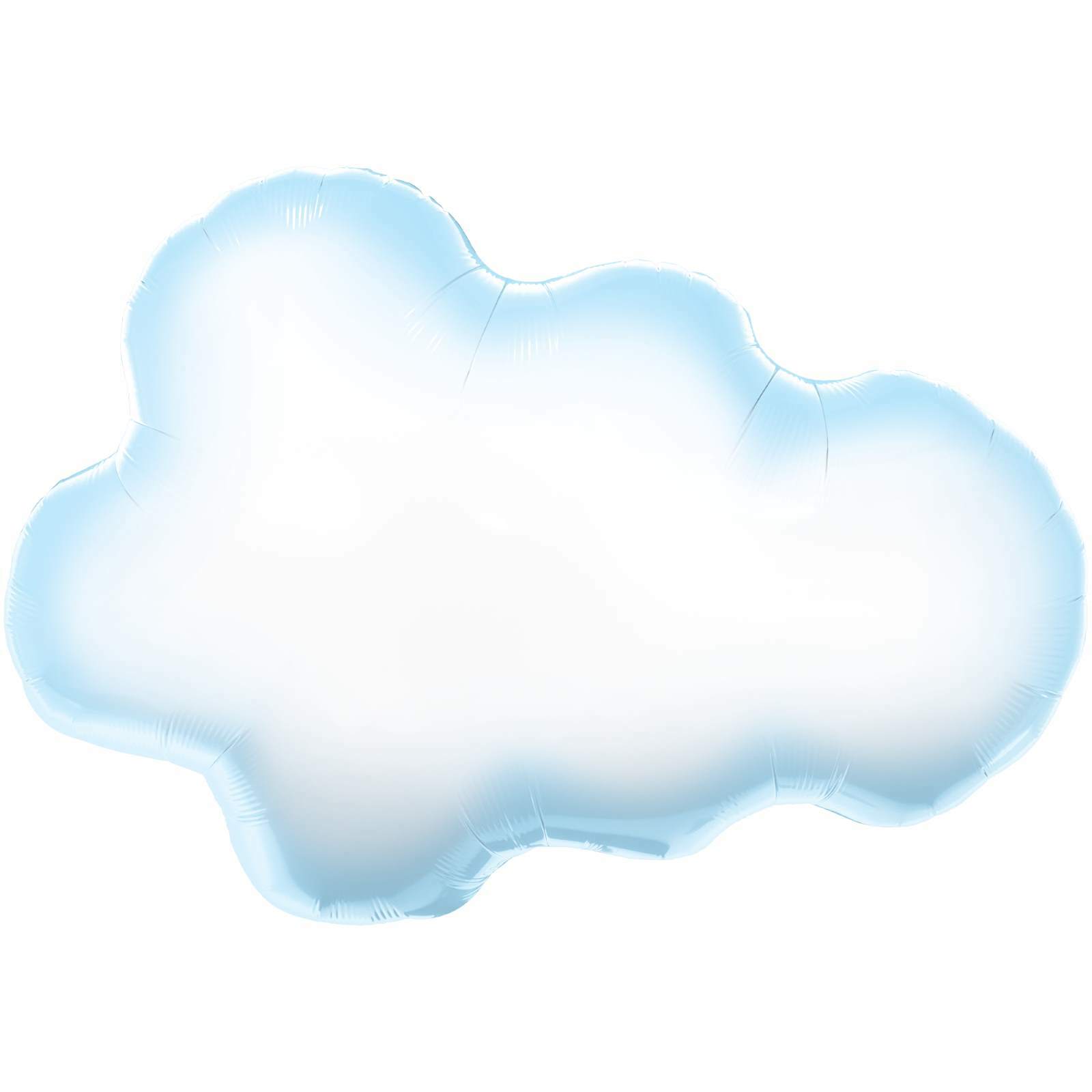 Puffy Cloud Supershape Jumbo Helium Balloon 76cm 