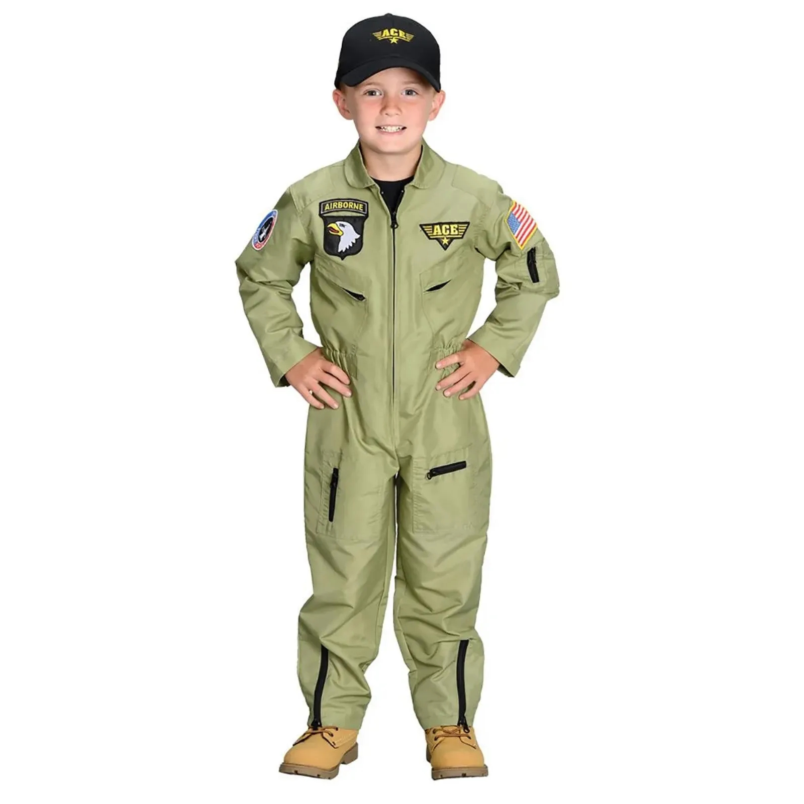 Fighter Pilot Child Costume Small