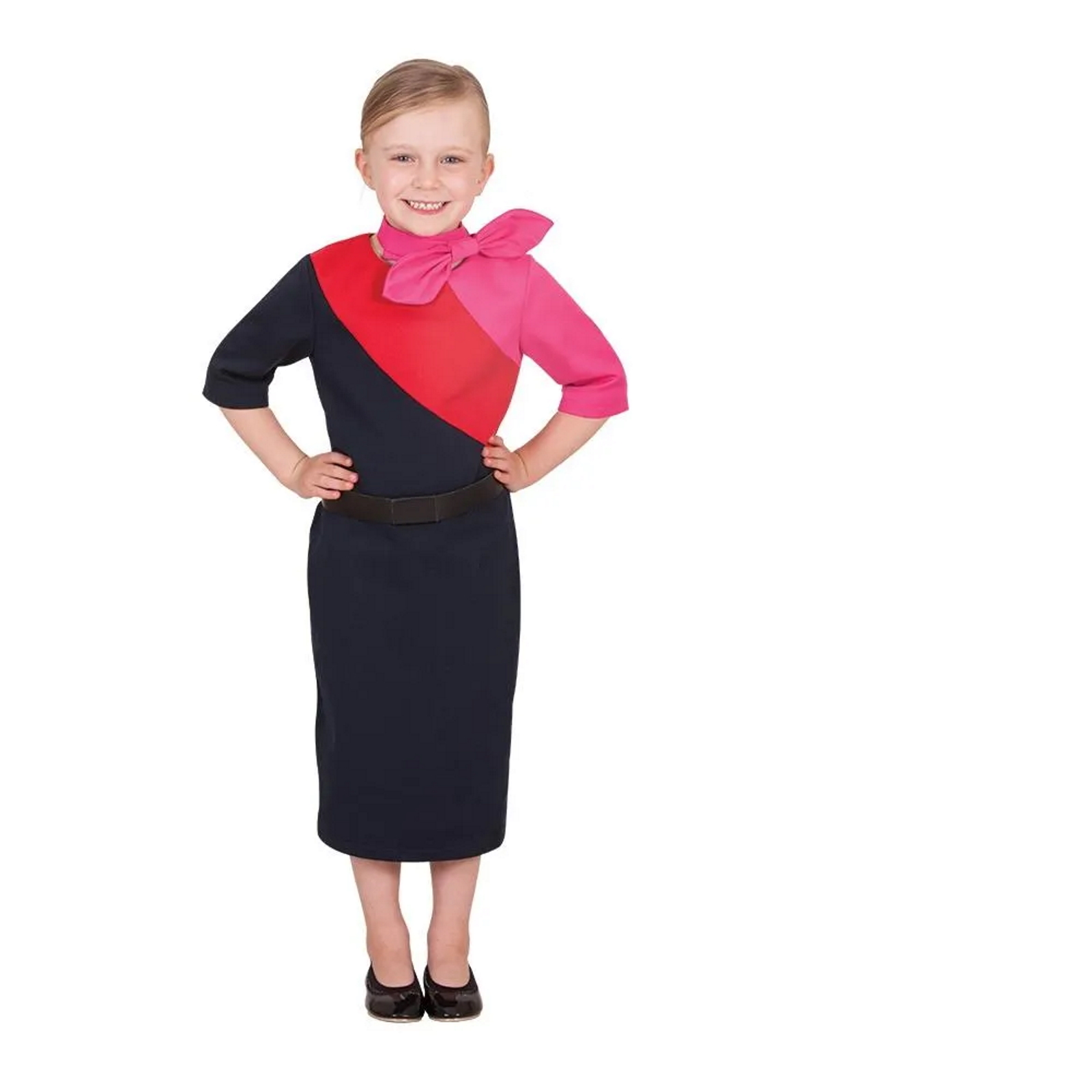 Qantas Female Cabin Crew Uniform Child Costume 6-8