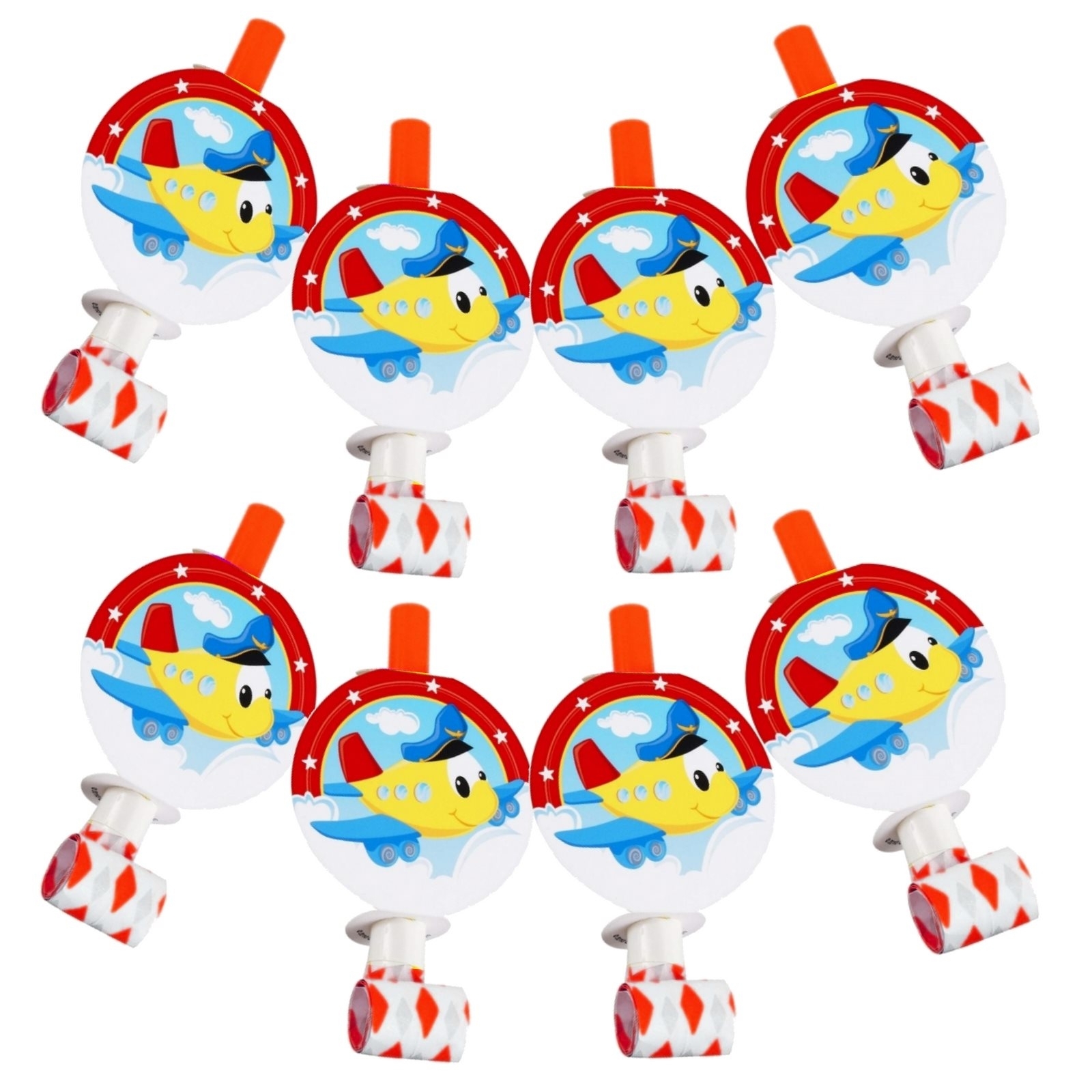 Airplane Adventure Blowers (Pack of 8)