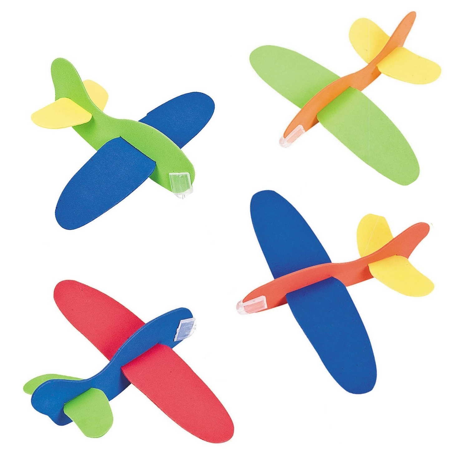 Foam Airplane Gliders (Pack of 48)
