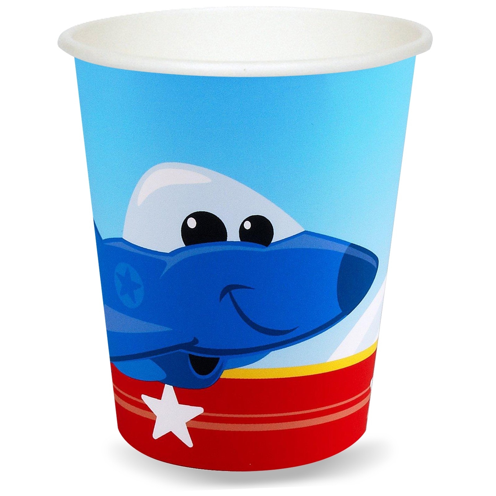 Airplane Adventure Paper Cups (Pack of 8)