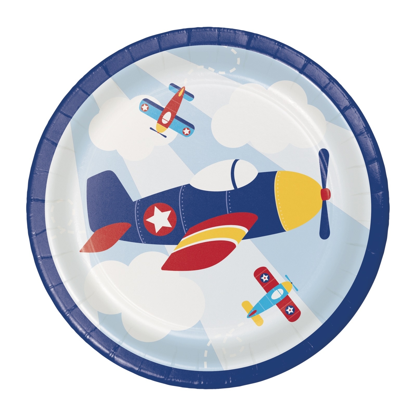 Lil' Flyer Small Paper Plates (Pack of 8)