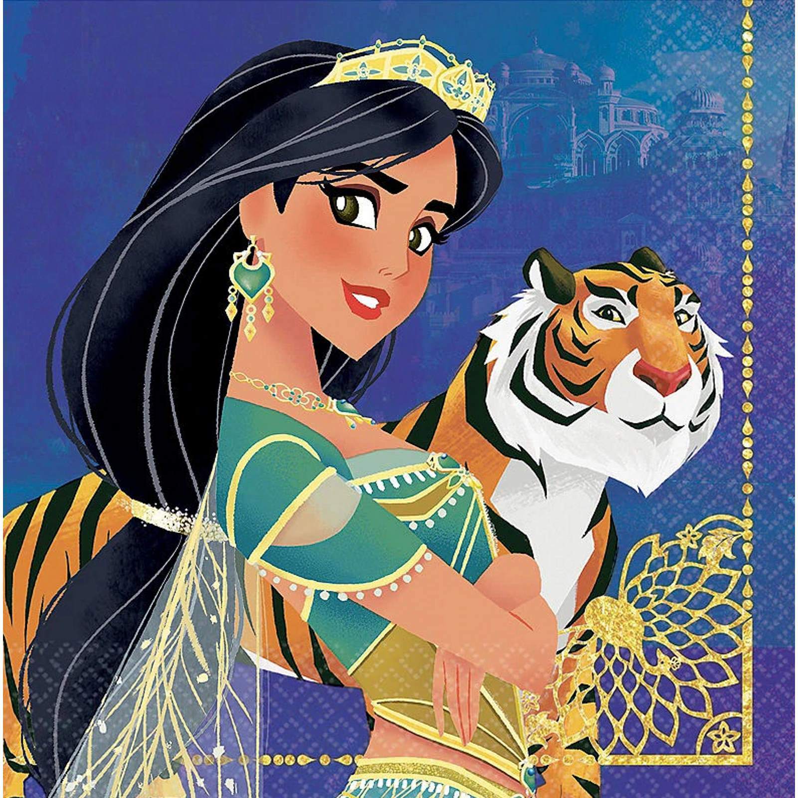 Aladdin Large Paper Napkins / Serviettes (Pack of 16)