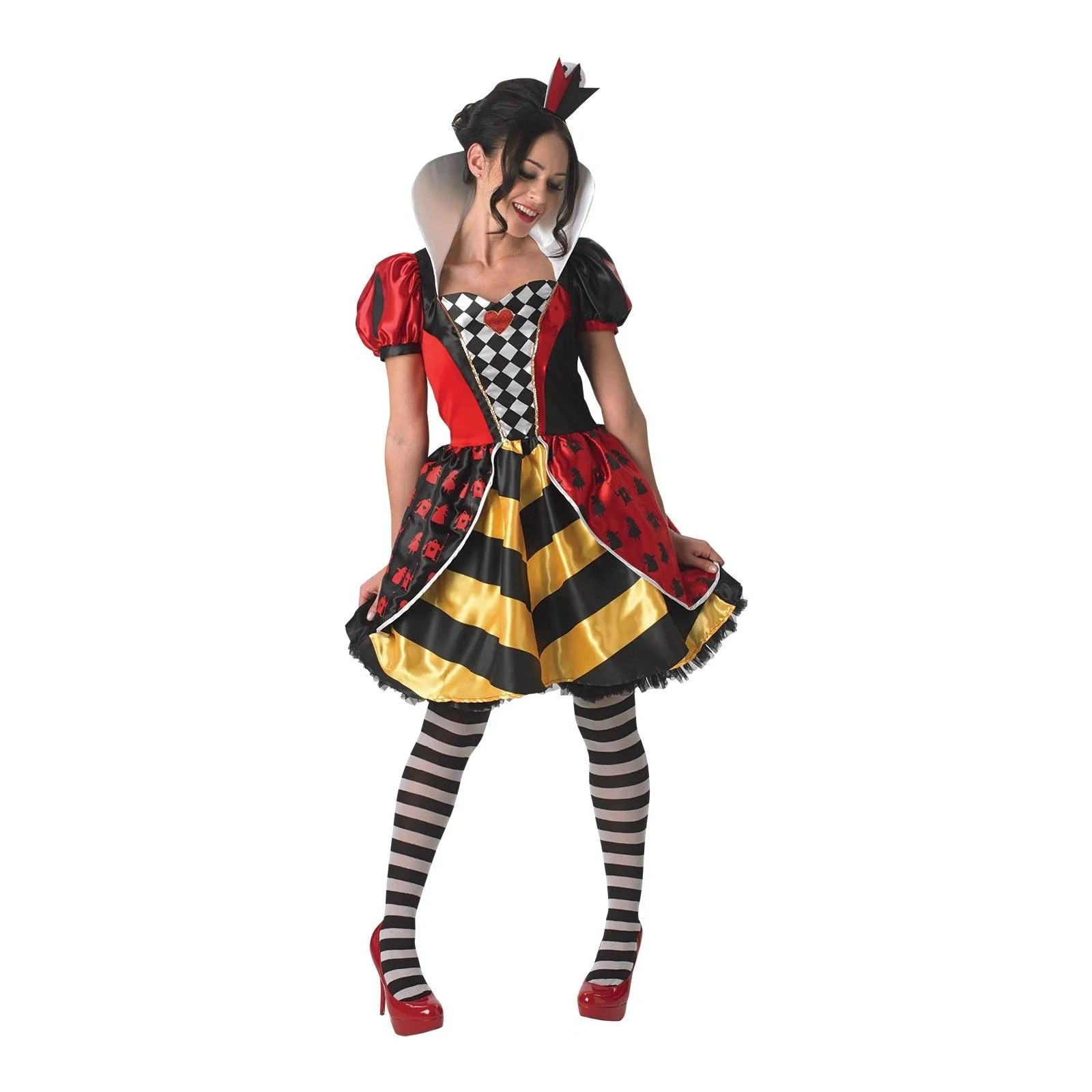 Alice in Wonderland Queen of Hearts Adult Costume Medium