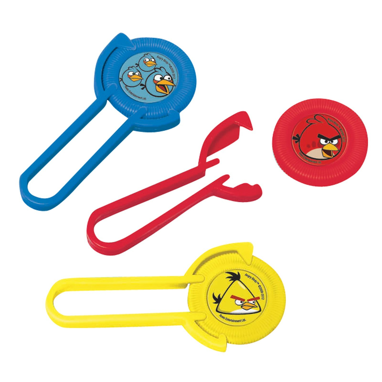 Angry Birds Disc Launchers (Pack of 12)