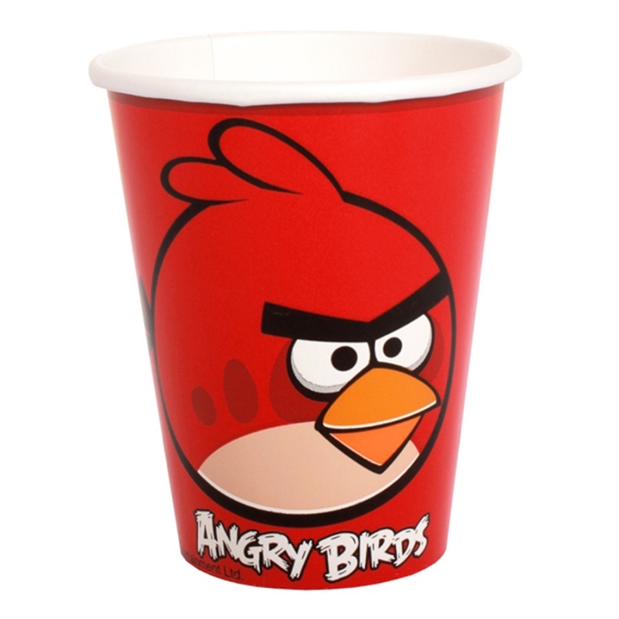 Angry Birds Paper Cups (Pack of 8)