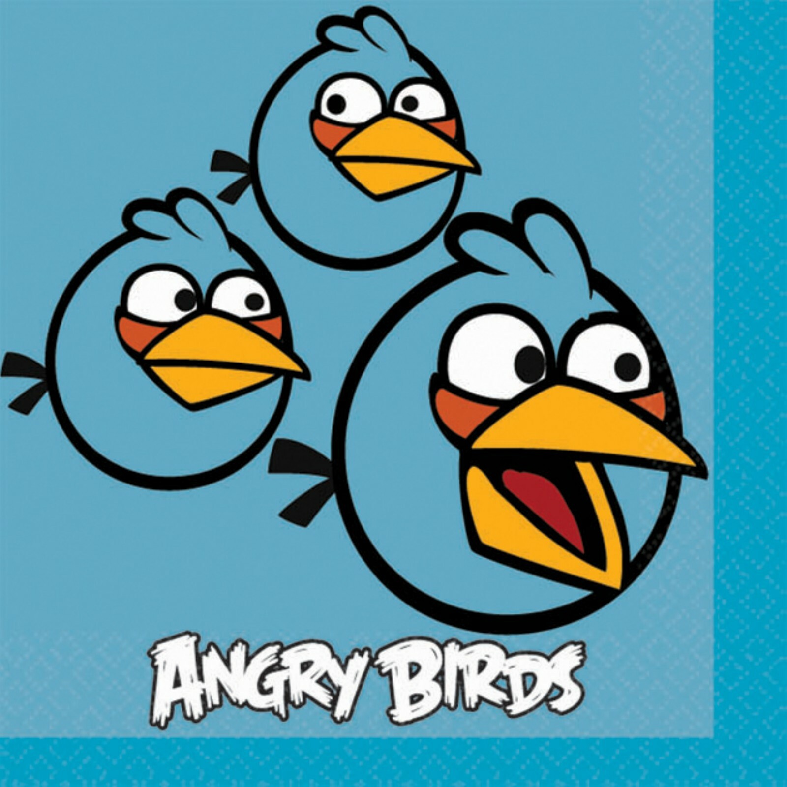 Angry Birds Small Napkins / Serviettes (Pack of 16)