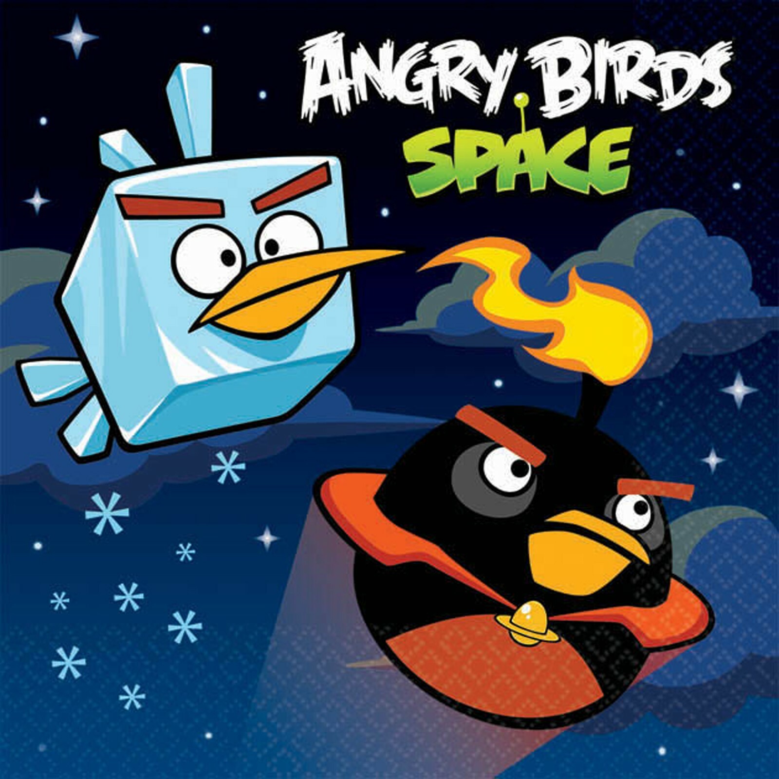 Angry Birds Space Small Napkins / Serviettes (Pack of 16)