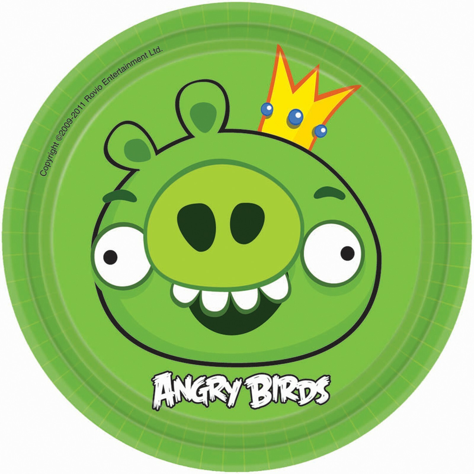 Angry Birds Small Paper Plates (Pack of 8)