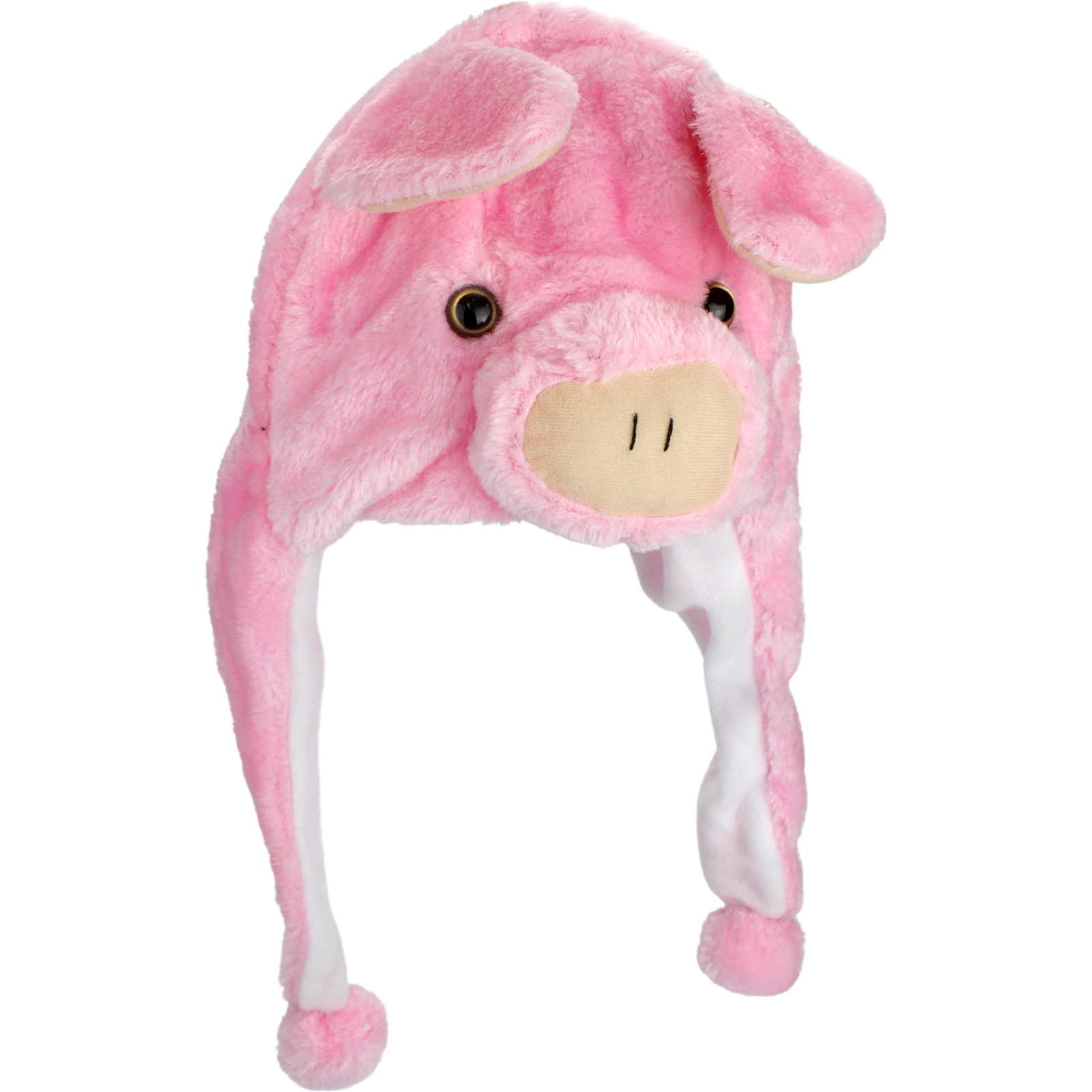 Plush Pig Hat