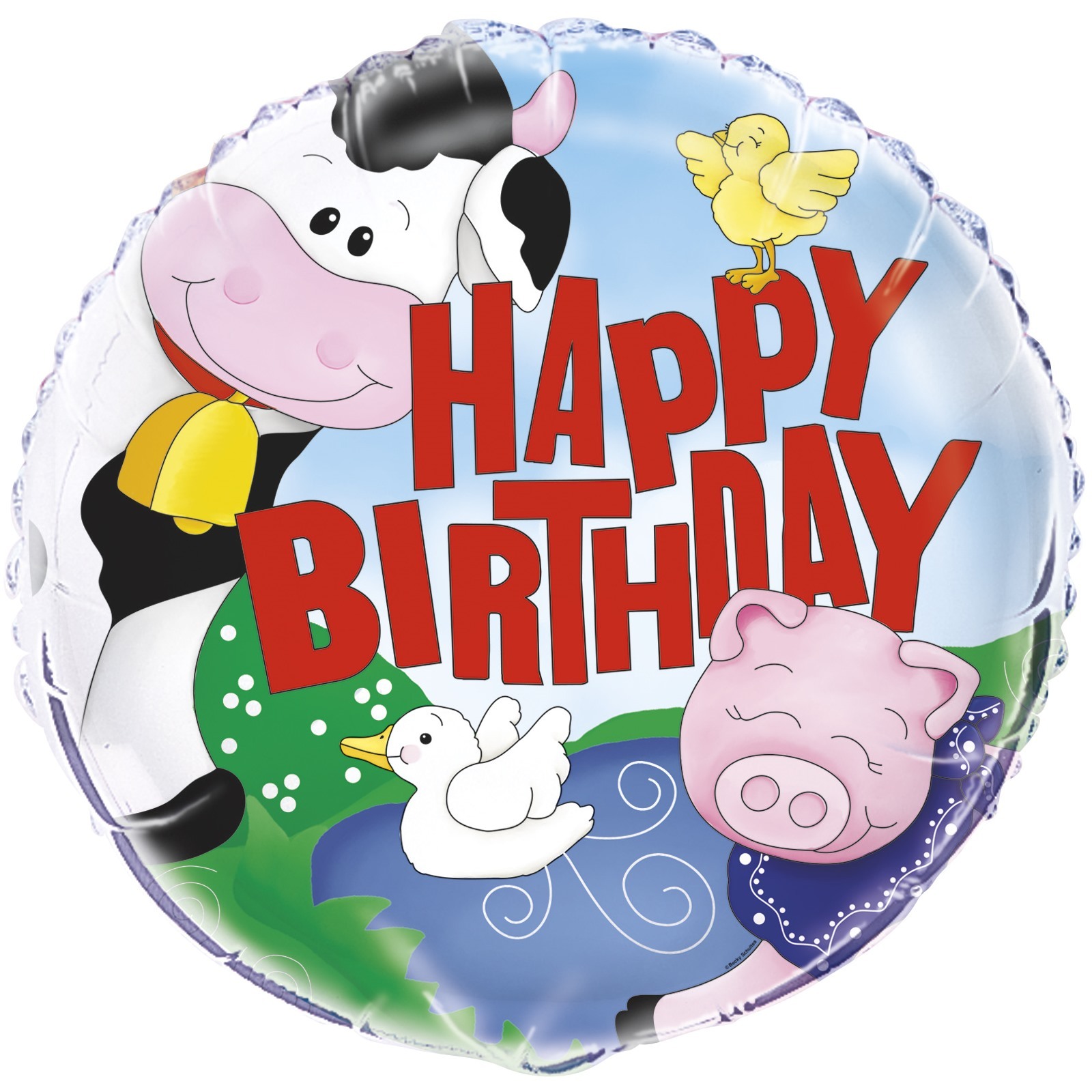Farm Friends Helium Balloon