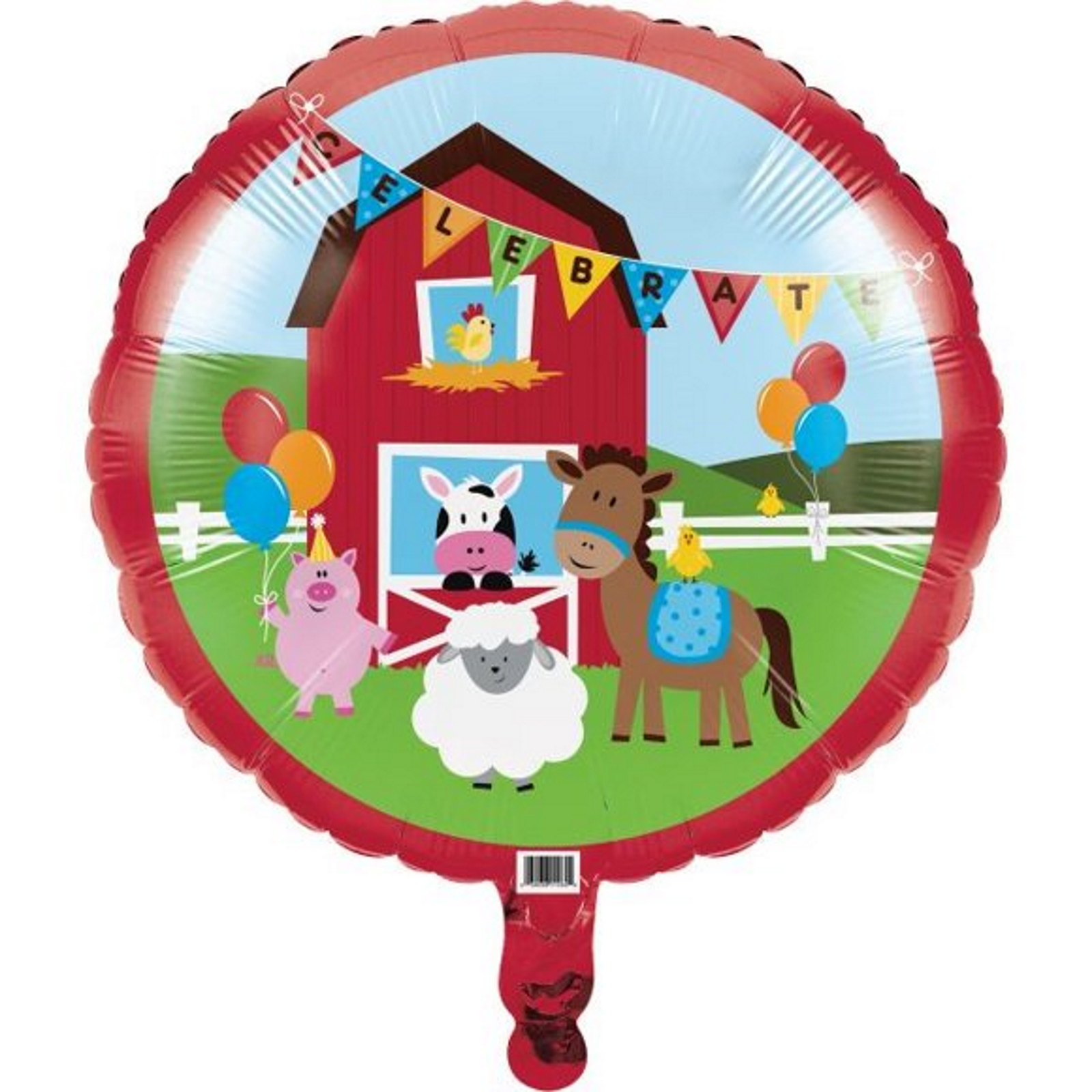 Farmhouse Fun Foil Helium Balloon