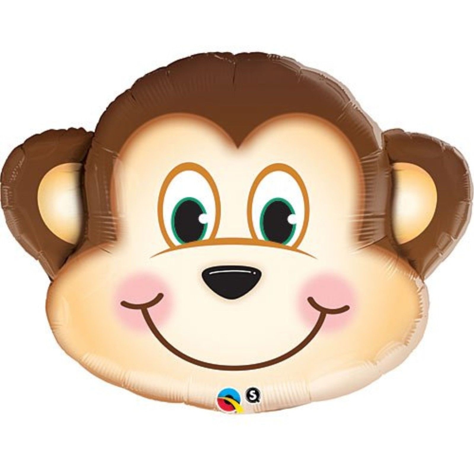 Mischievous Monkey Supershape Helium Balloon 89cm 