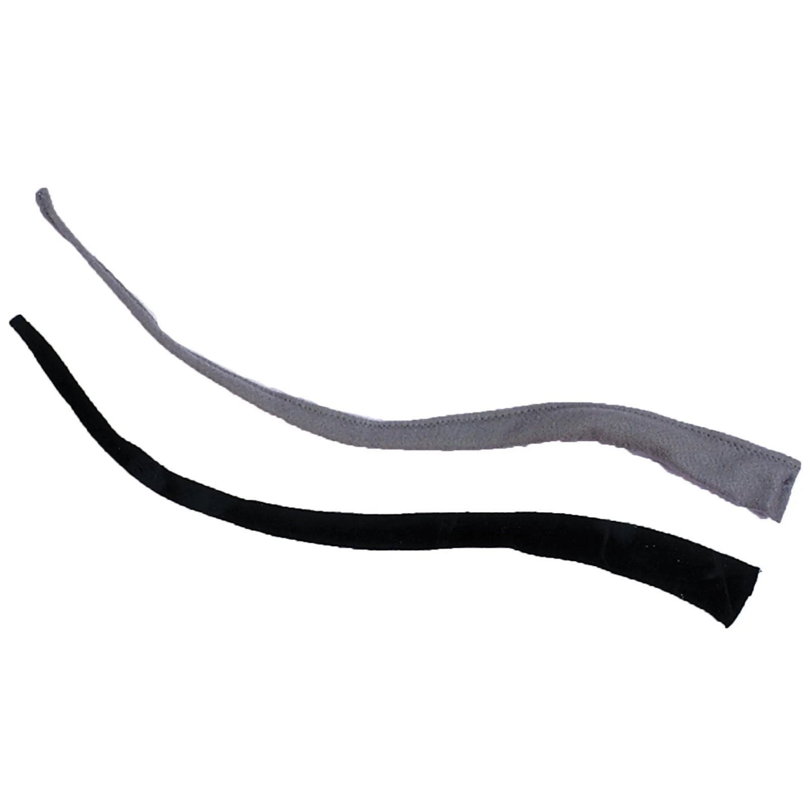20in Grey Felt Animal Tail Costume Accessory