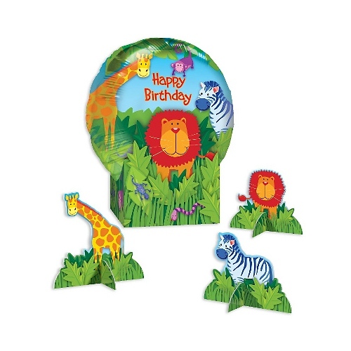 Jungle Animals Balloon Centrepiece