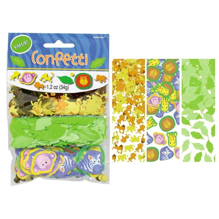 Jungle Animals Confetti/Table Scatters