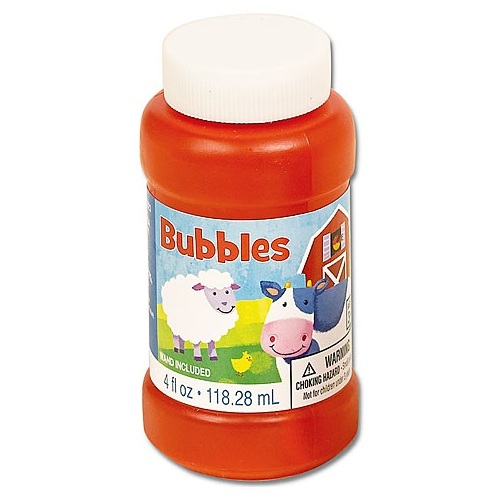 Barnyard Animals Bubble Bottle