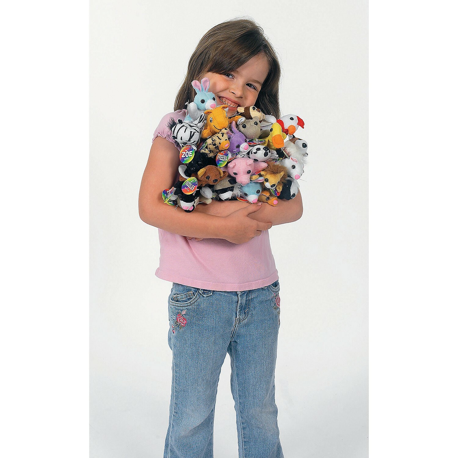 Mini Plush Animals (Bulk Pack of 50) Discount Party Supplies