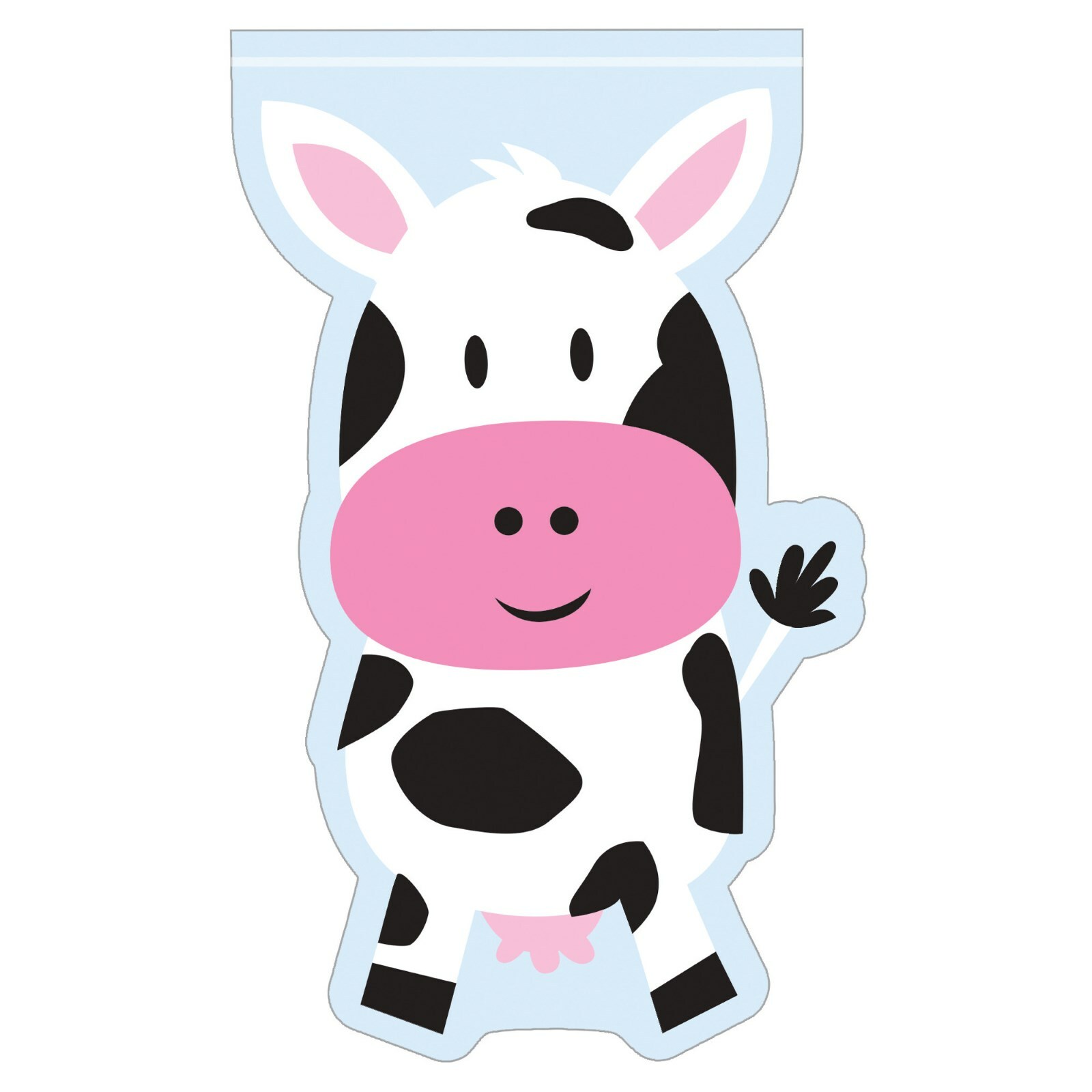 Farmhouse Fun Cow Lolly/Treat Bags (Pack of 12)