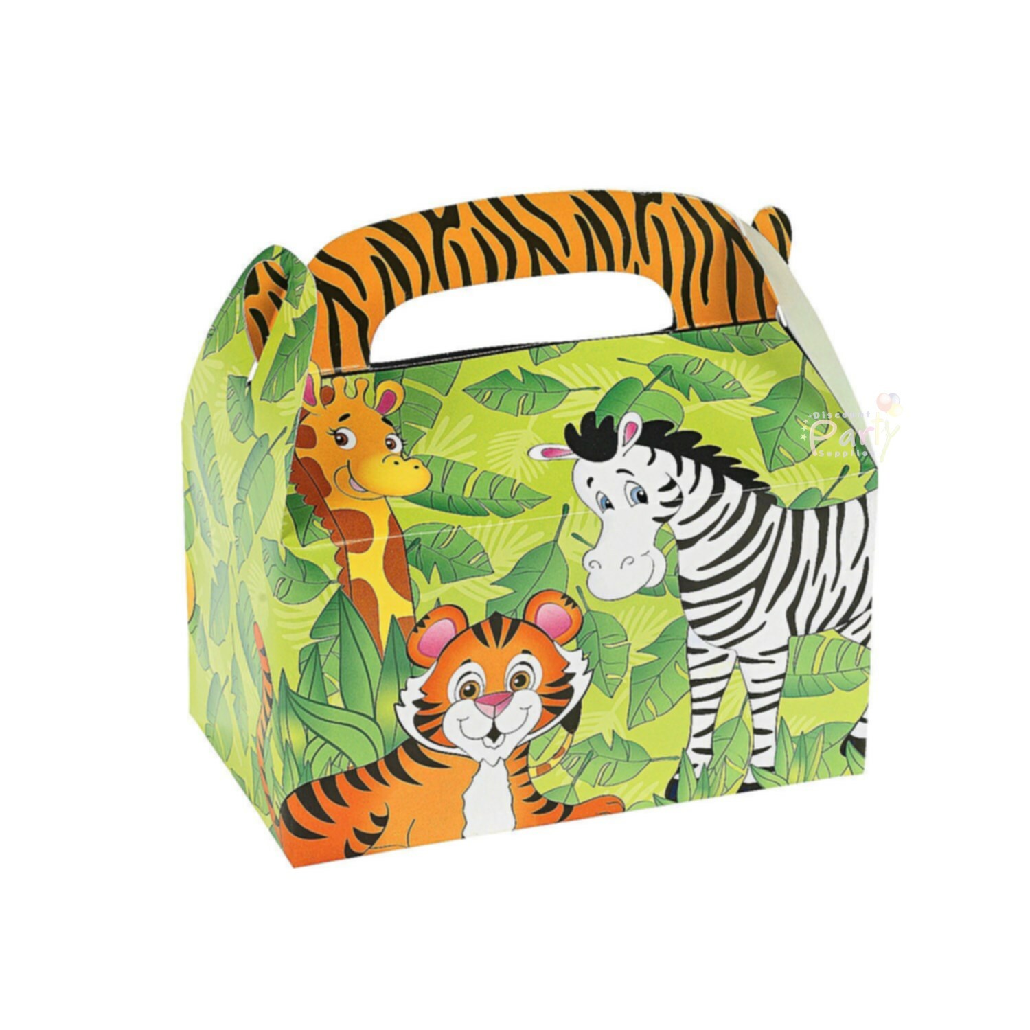 Zoo Animal Lolly/Treat Boxes (Pack of 12)