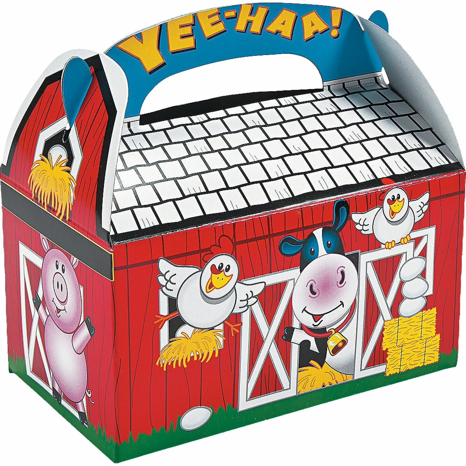 Farm Animal Lolly/Treat Boxes (Pack of 8)